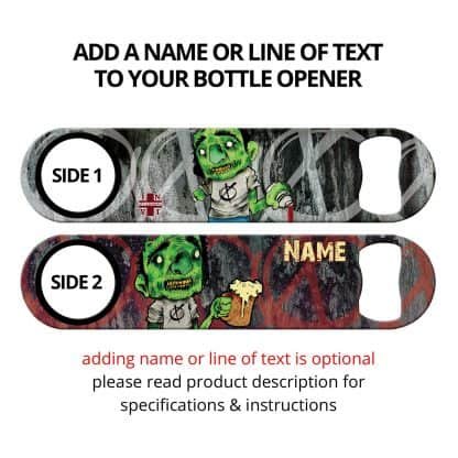 Commissioned Art Flat Speed Opener With Personalization