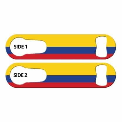 Classic Colombian Flag PSR Bottle Opener