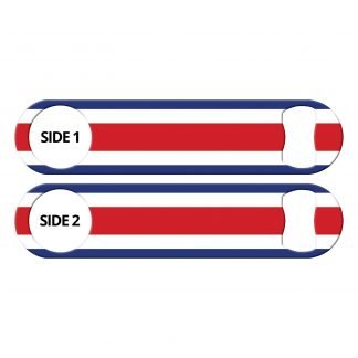 Classic Flag Costa Rican Flat Bottle Opener