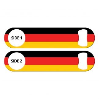 Classic German Flag Flat Bottle Opener