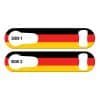 Classic German Flag PSR Bottle Opener