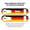 Classic German Flag PSR Bar Blade with Personalization