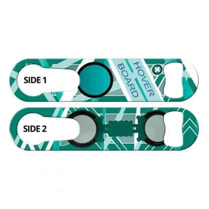 Teal Hoverboard PSR Bottle Opener