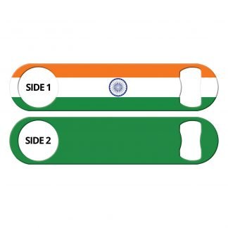 Classic Indian Flag Flat Bottle Opener