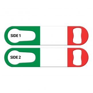 Classic Italian Flag PSR Bottle Opener