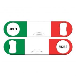 Classic Italian Flag Strainer Bottle Opener