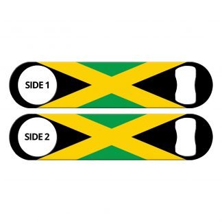 Classic Jamaican Flag Flat Bottle Opener
