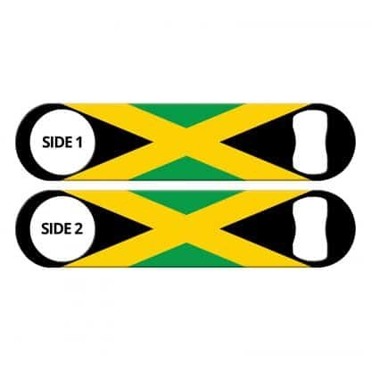 Classic Jamaican Flag Flat Bottle Opener