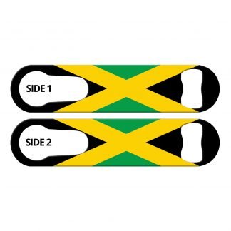 Classic Jamaican Flag PSR Bottle Opener