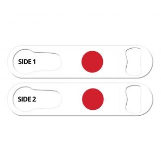 Classic Japanese Flag PSR Bottle Opener