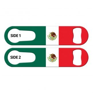 Classic Mexican Flag PSR Bottle Opener