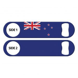 Classic Kiwi Flag Flat Bottle Opener