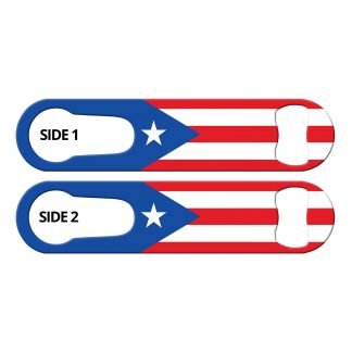 Classic Puerto Rican Flag PSR Bottle Opener