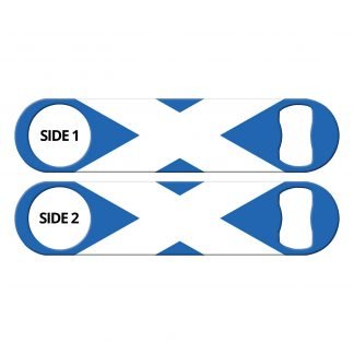 Classic Scottish Flag Flat Bottle Opener