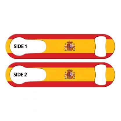 Classic Spanish Flag PSR Bottle Opener